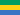 Gabón bandera