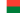 Madagaskar Flagge