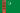 Turkmenistan Flagge